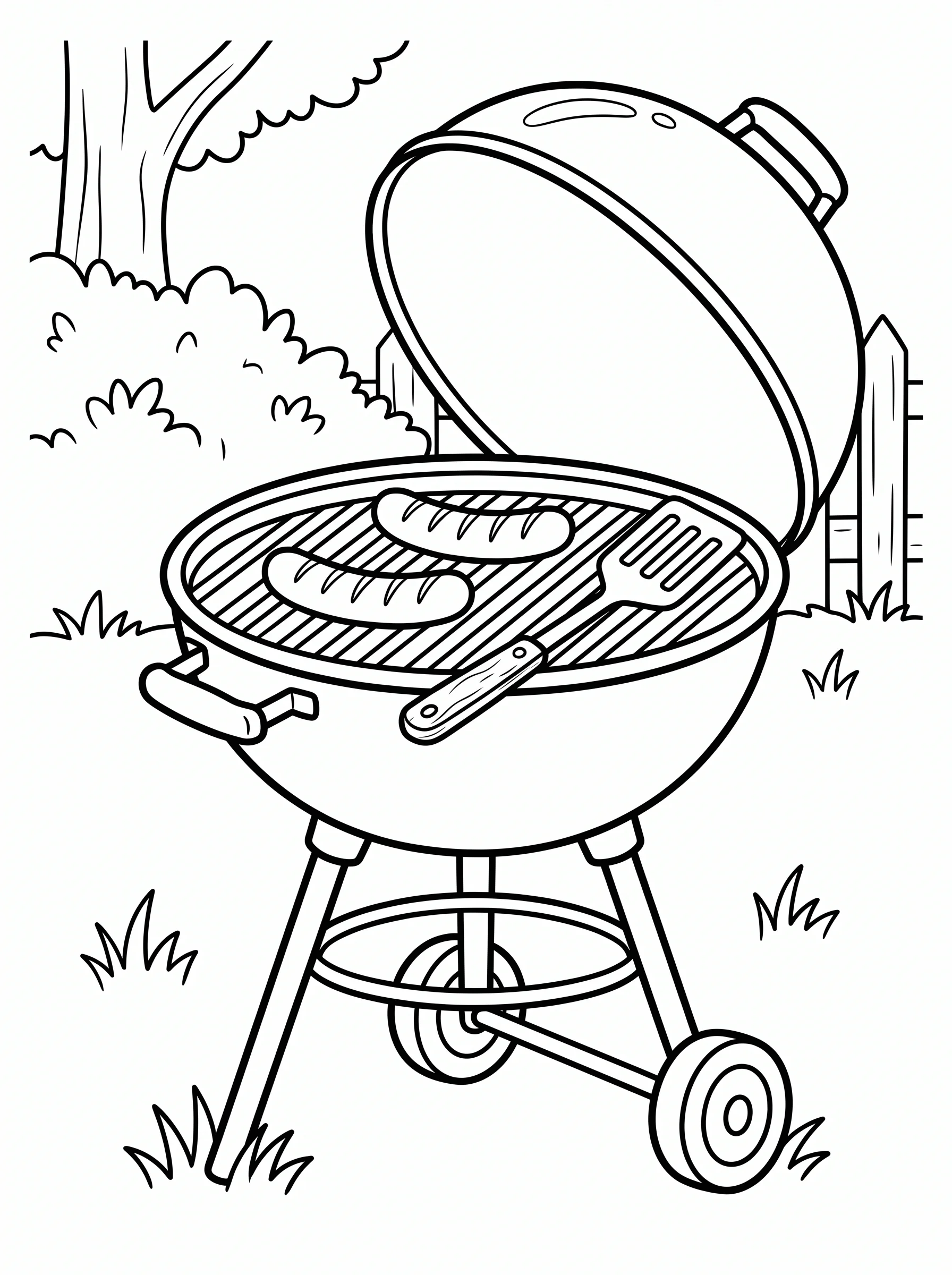 Backyard Barbecue Grill Cooking