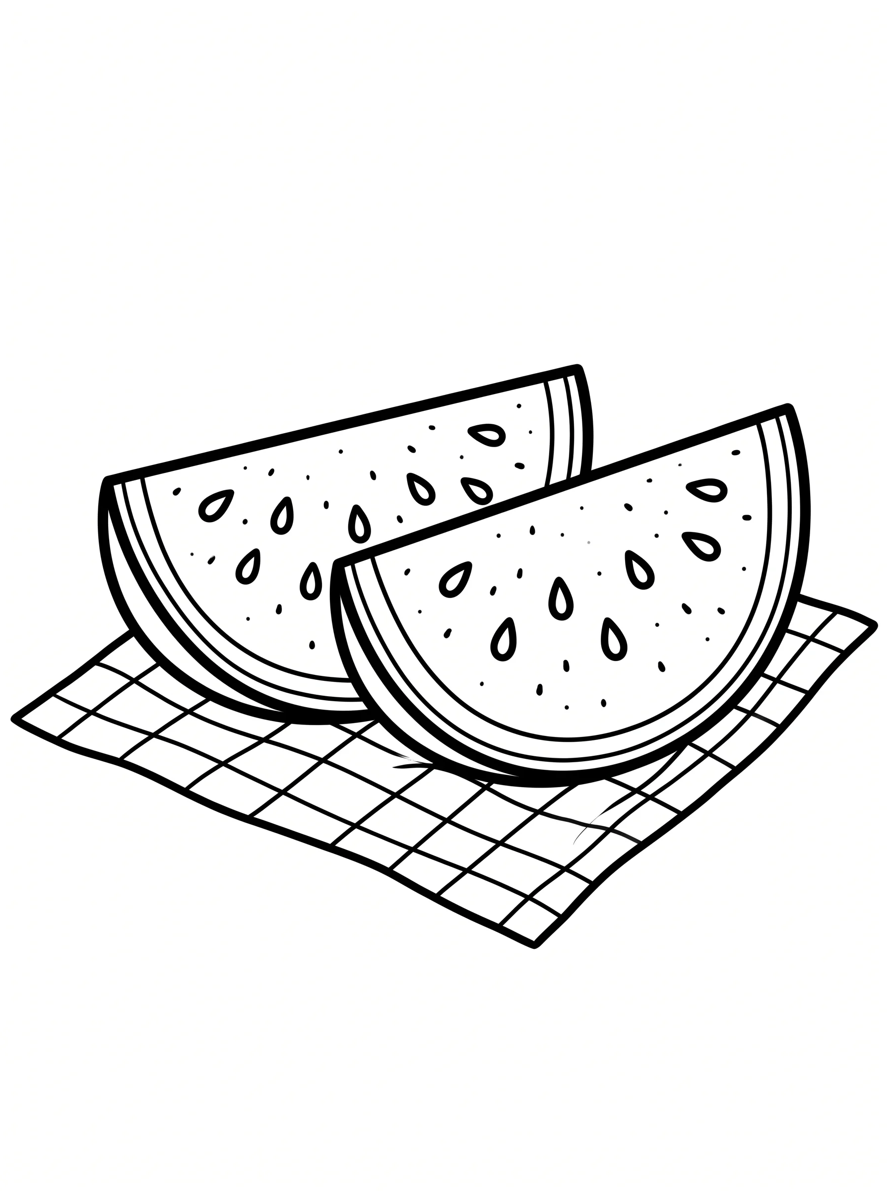 Sweet Watermelon Picnic Slices