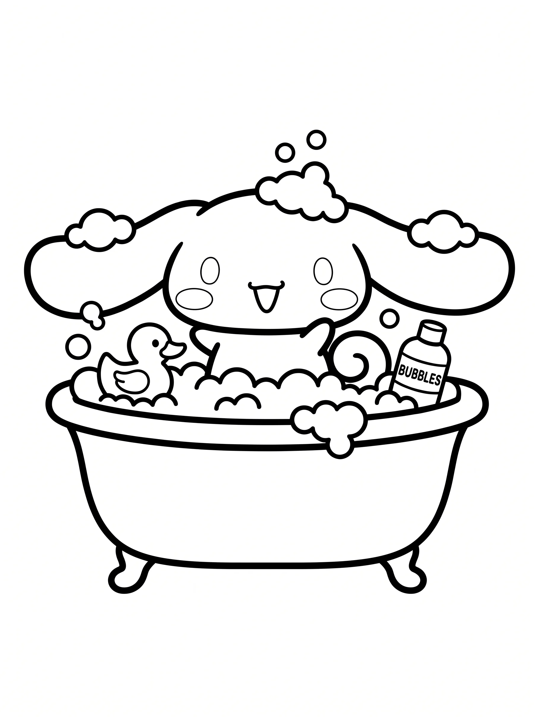 Bubble Bath in a Clawfoot Tub