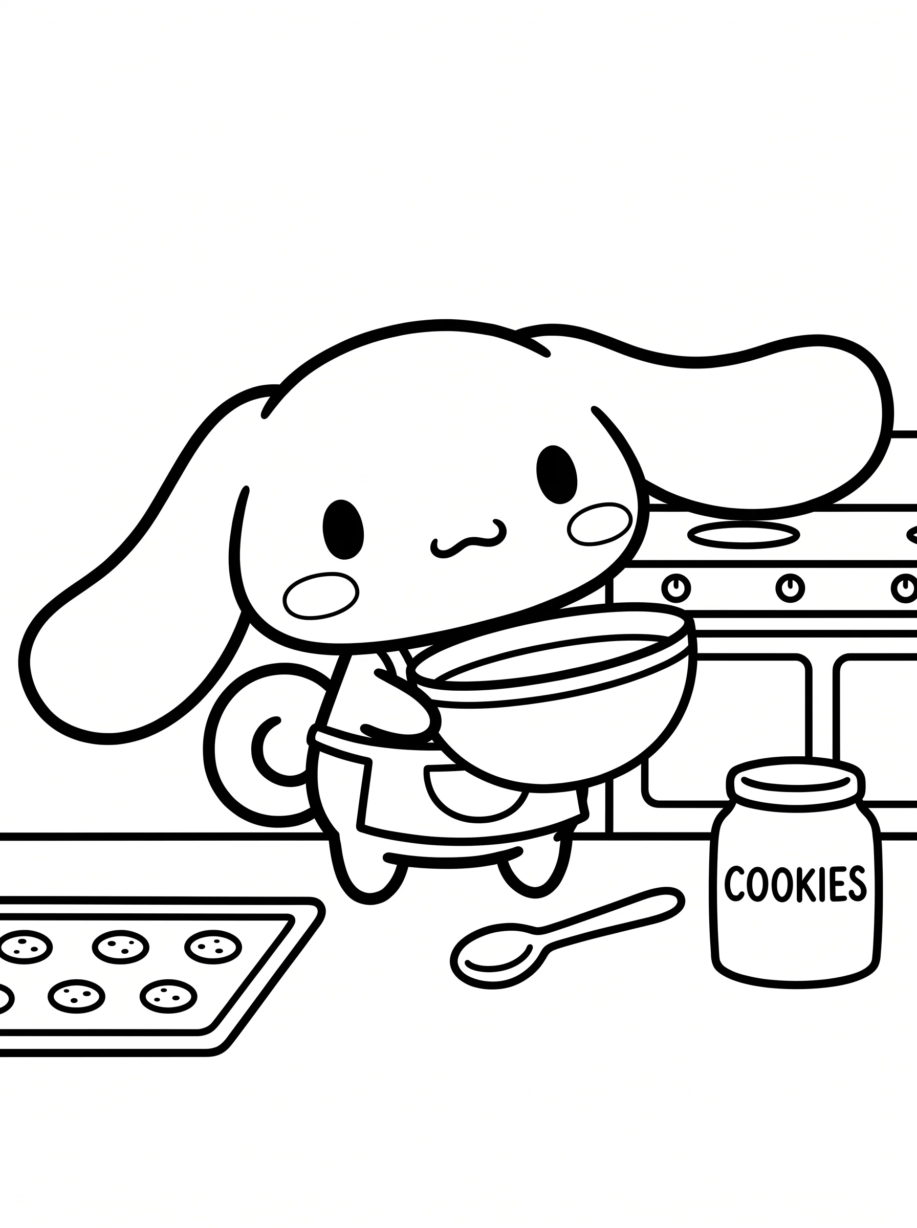 Little Baker in a Tiny Apron