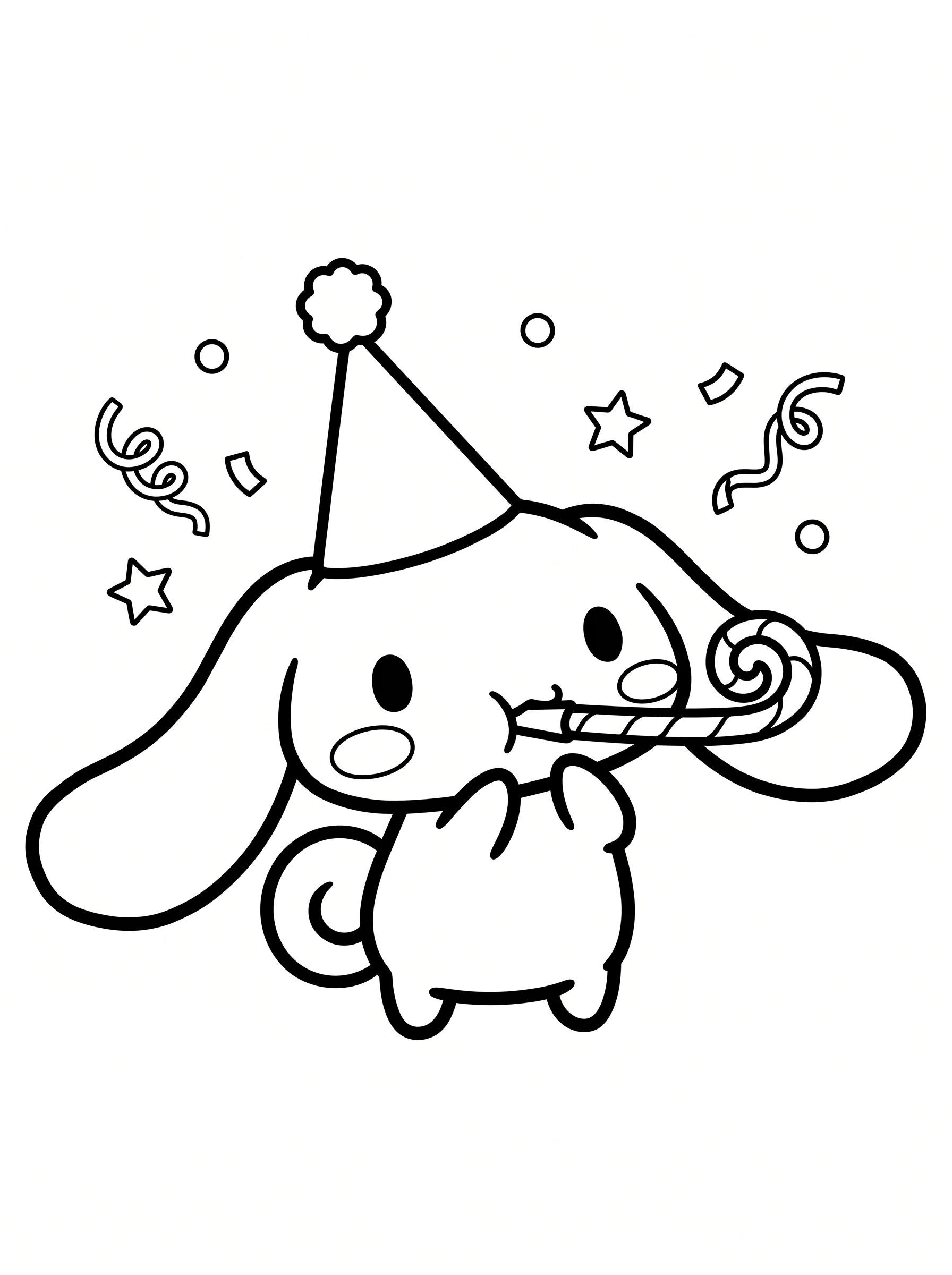 Party Hat and a Paper Horn