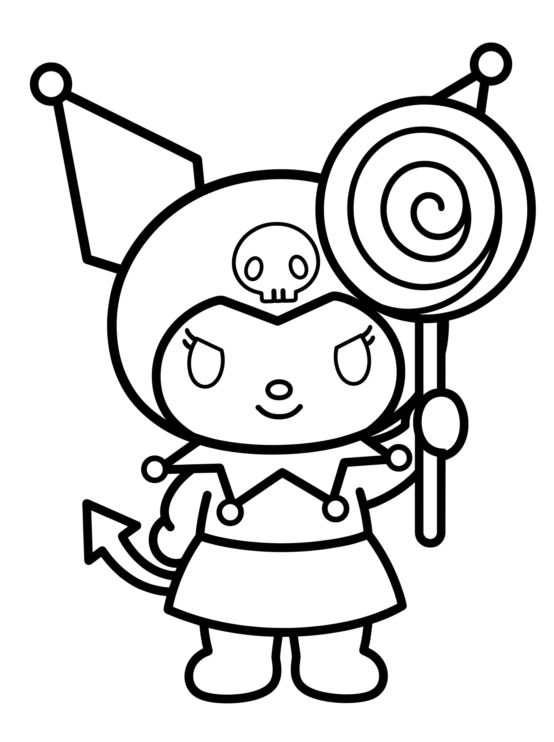 Giant Swirly Lollipop Treat