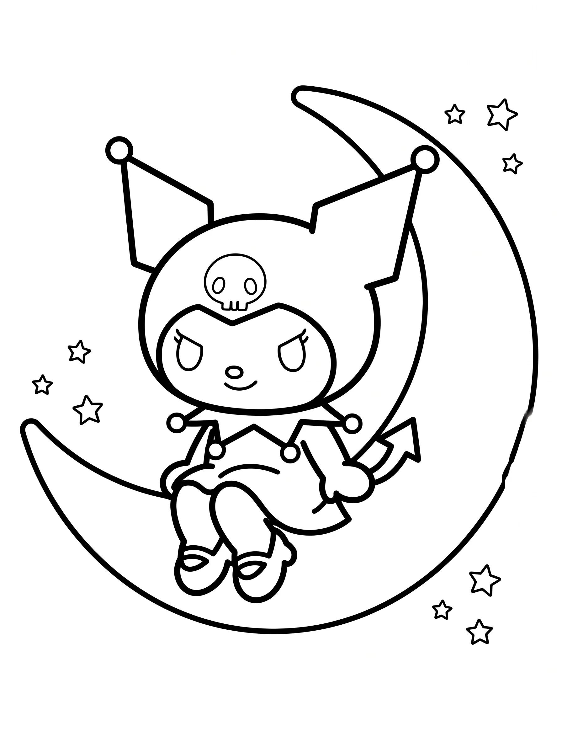 Moonlit Night with Kuromi