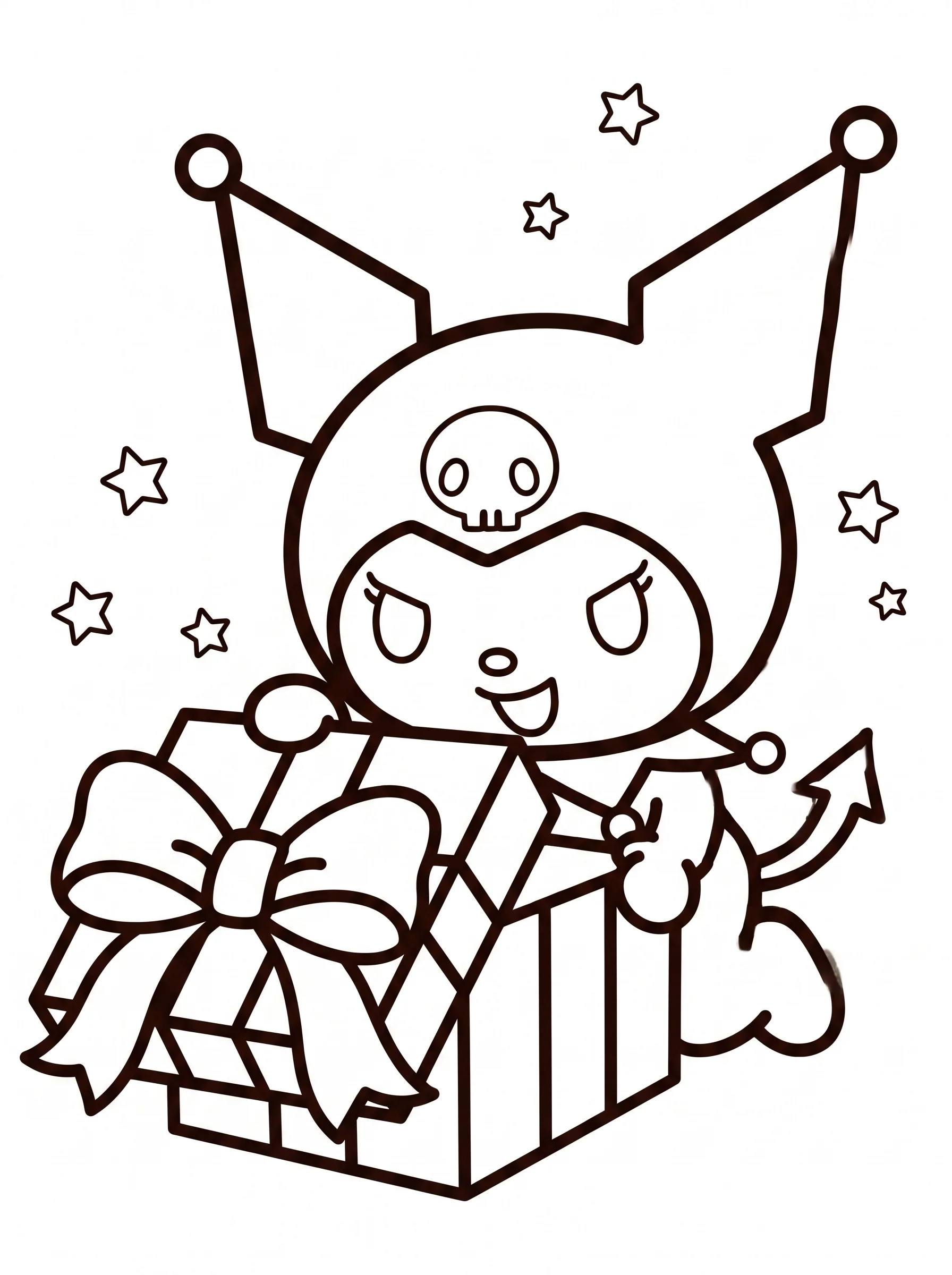 Opening a Giant Ribbon Gift Box