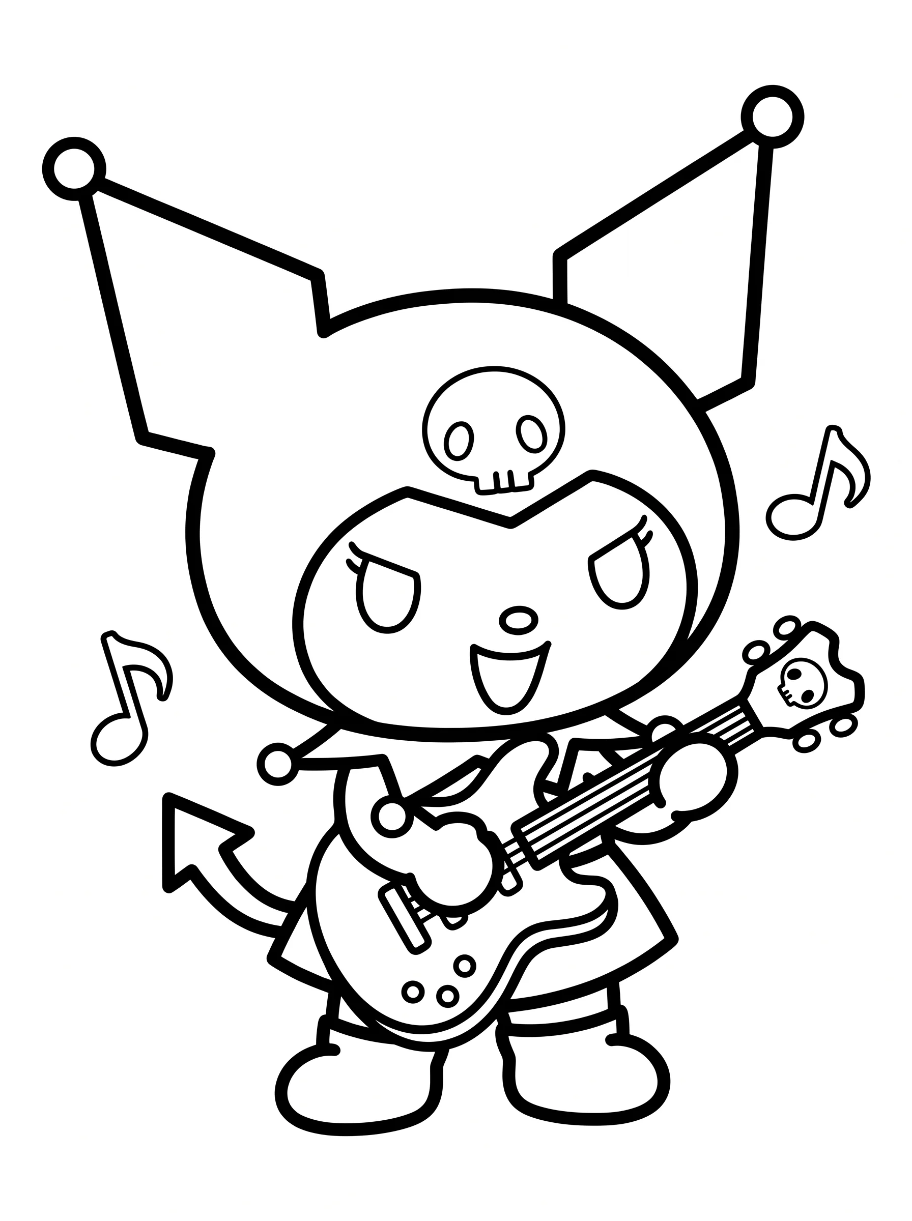 Rocking Out with an Electric Guitar
