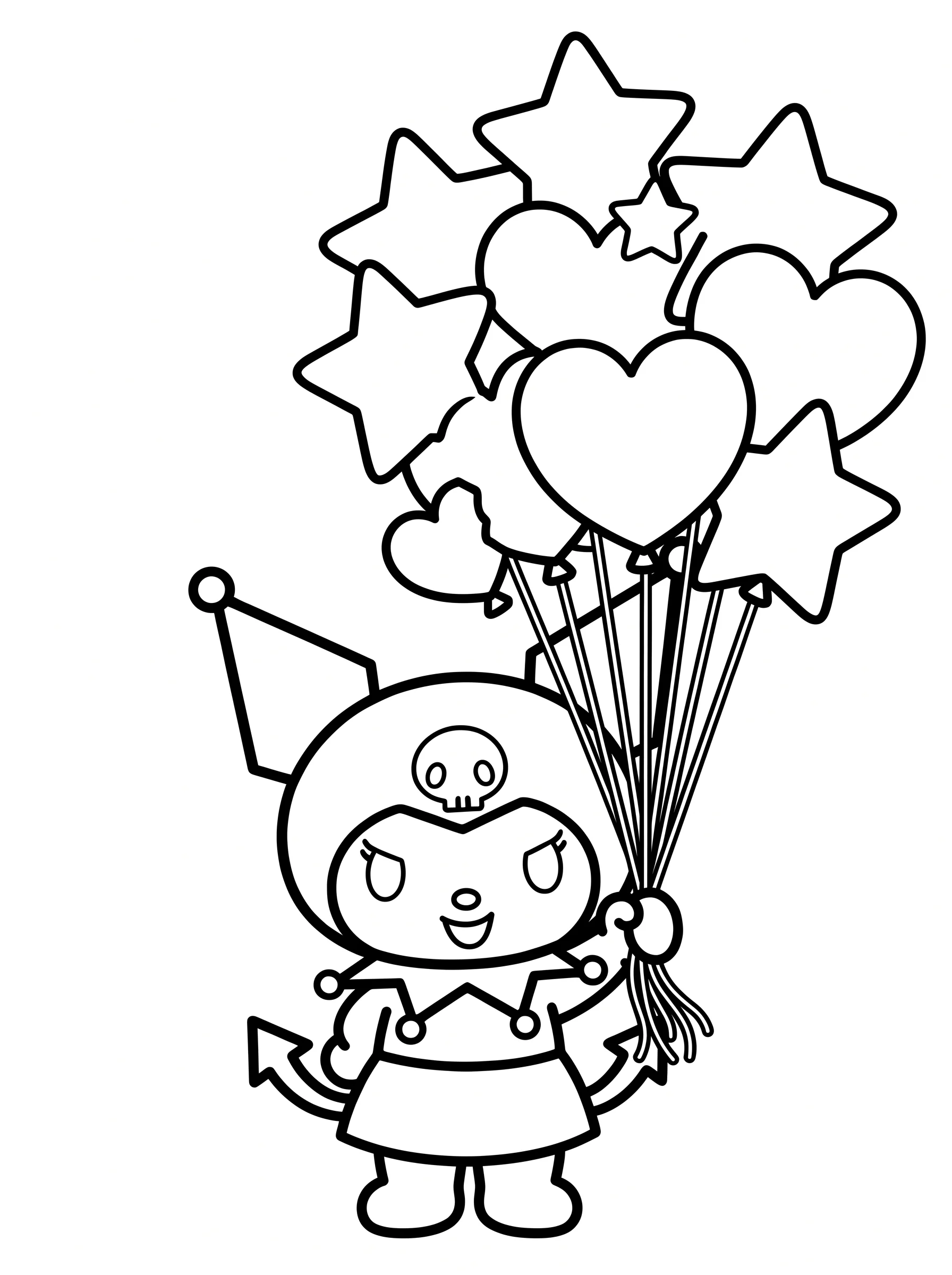 Star and Heart Balloon Bouquet