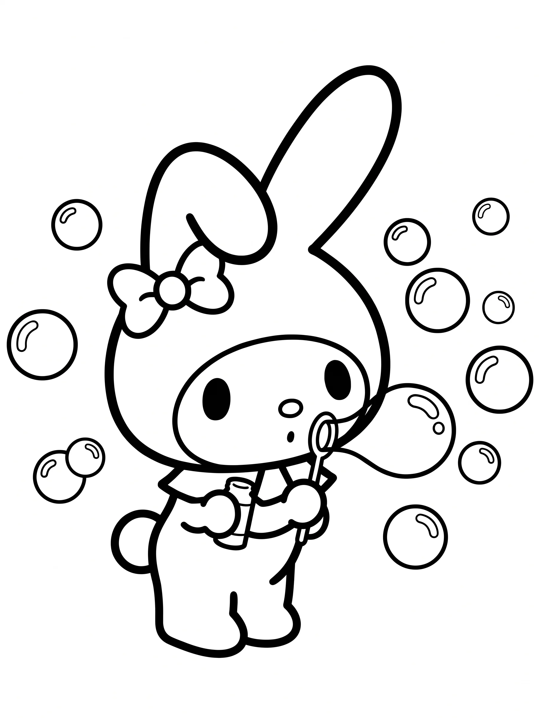 Floating Bubbles in the Air