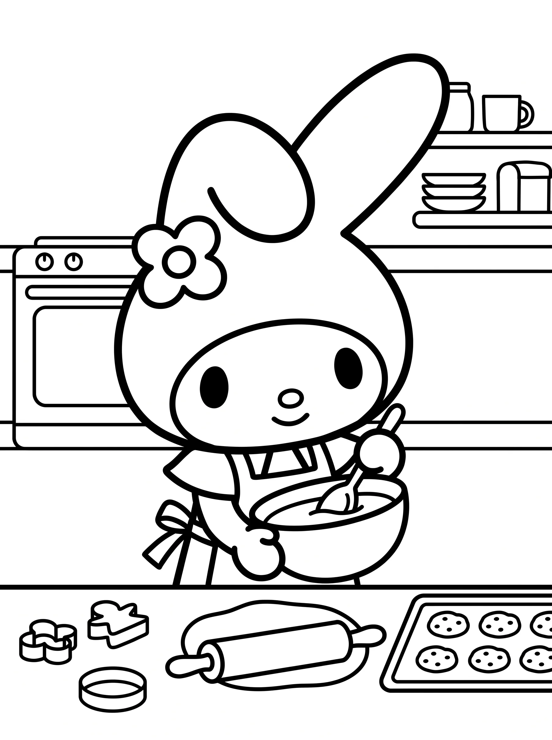 Little Baker in the Kitchen