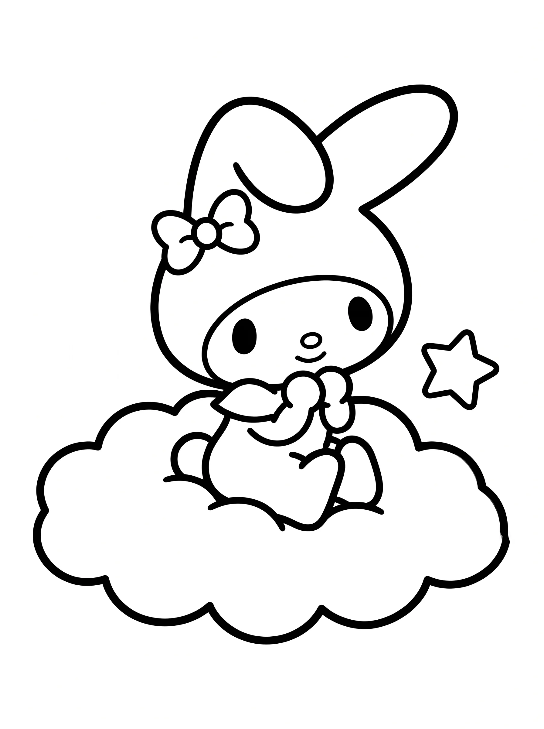 Resting Comfortably on a Fluffy Cloud
