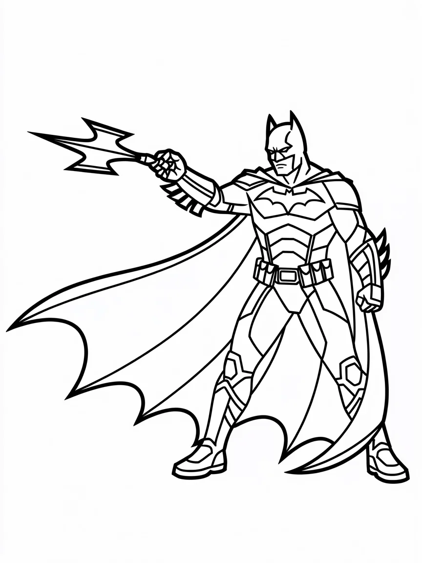 Aiming the Sharp Batarang
