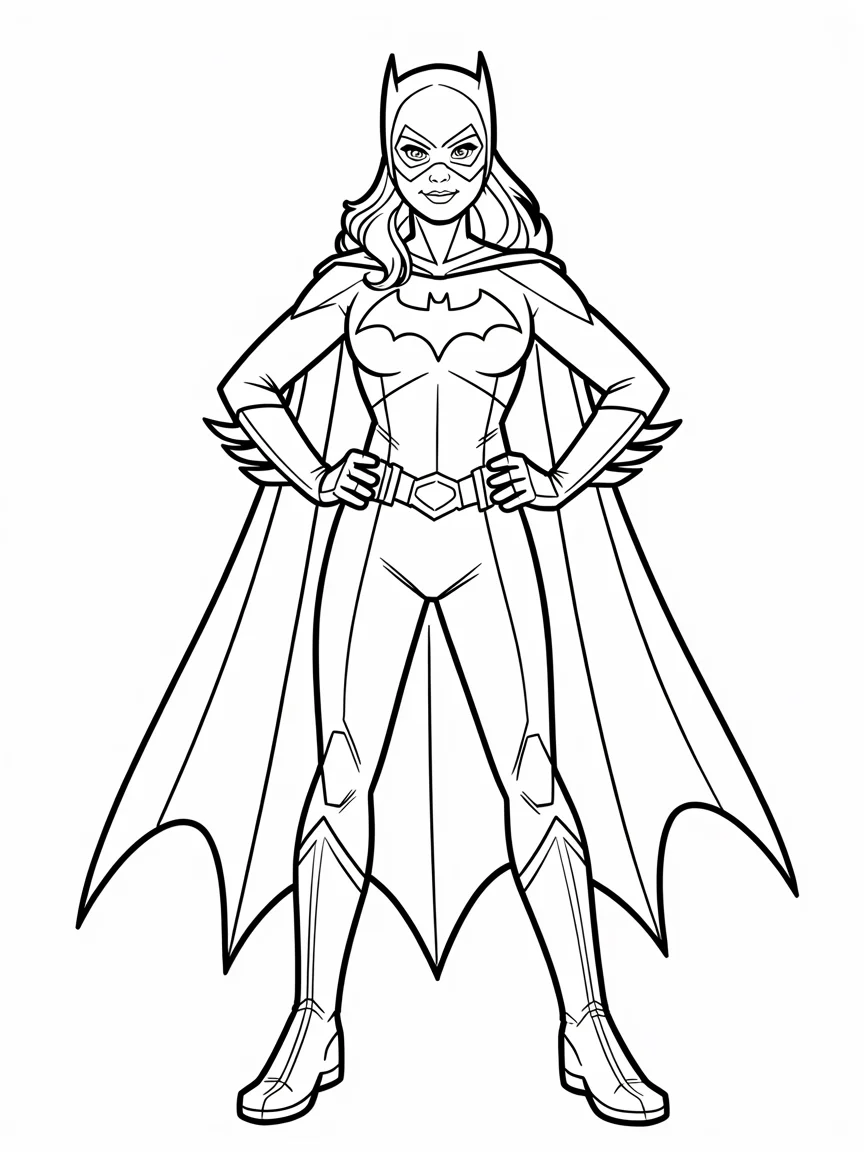 Batgirl Standing Strong