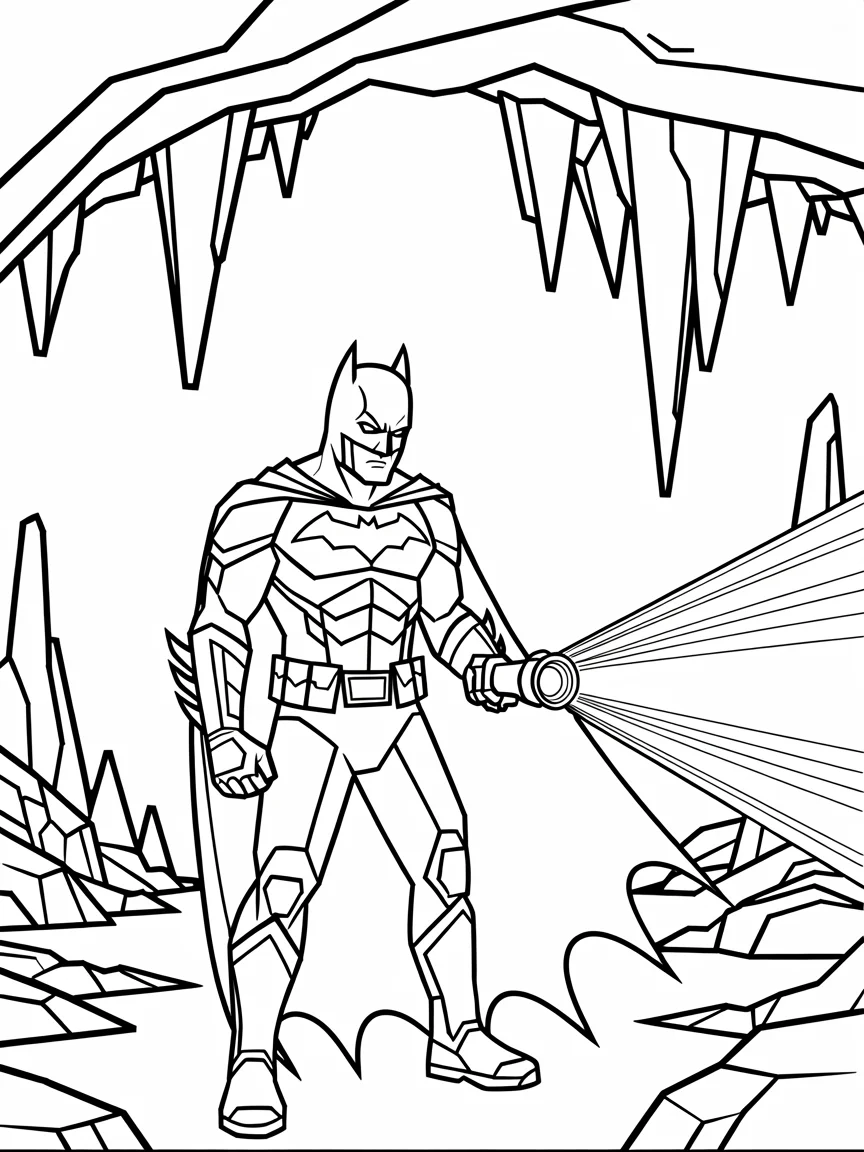 Exploring the Dark Cave with a Light