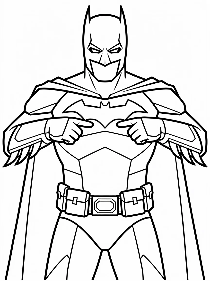 Pointing to the Handy Utility Belt