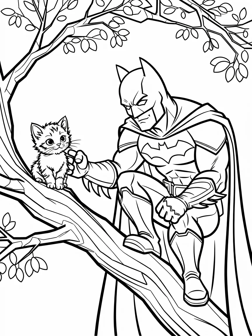 Saving a Kitten from a Tree