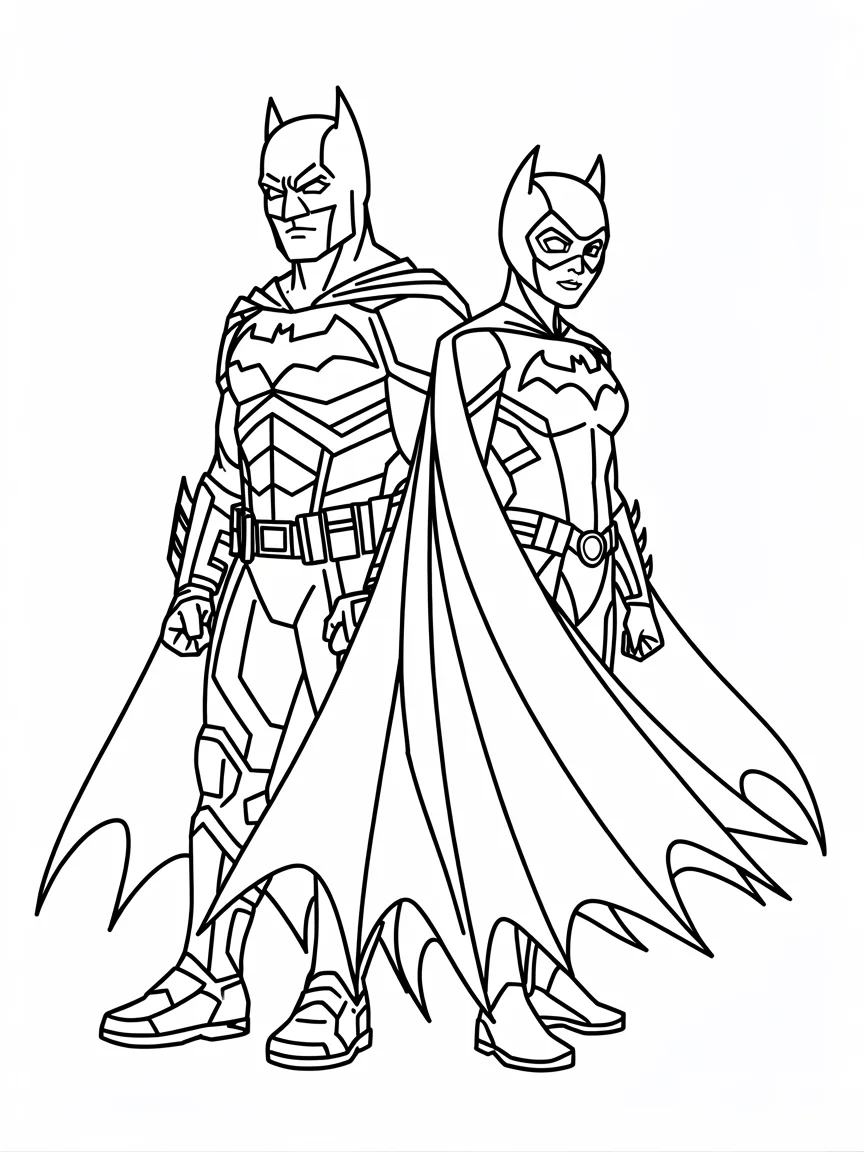 Two Heroes Ready for Action