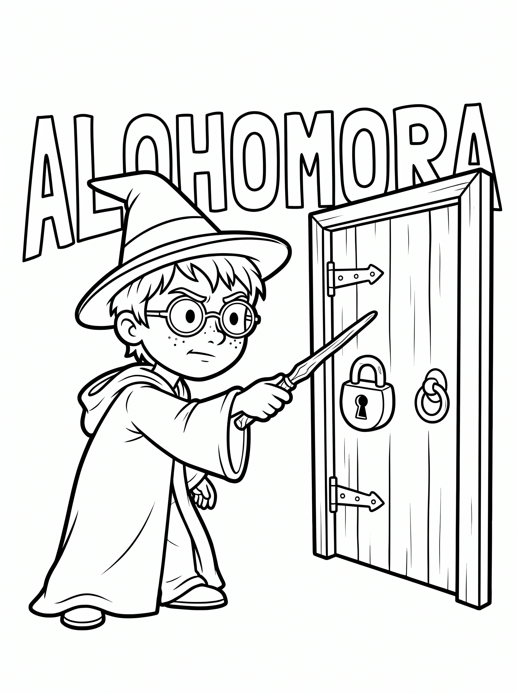 Harry and the Locked Door