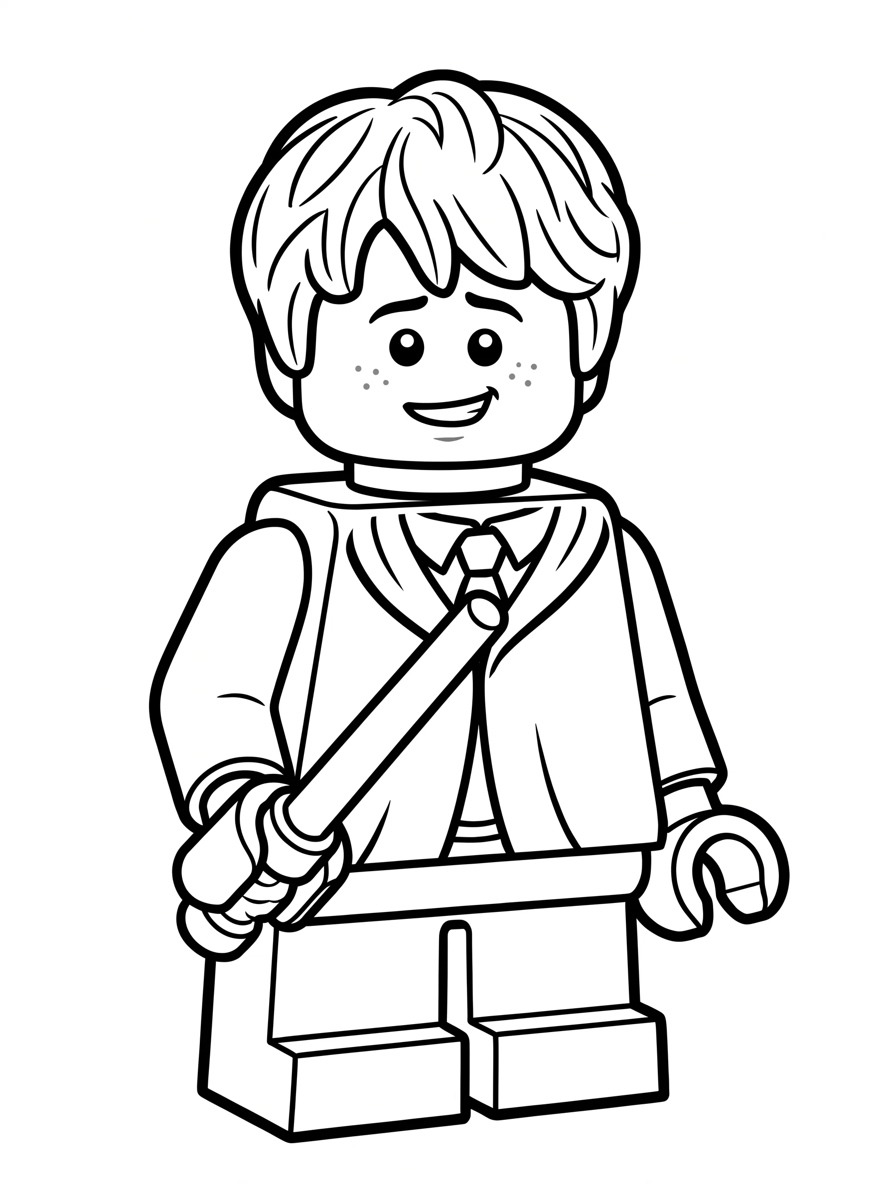 Lego Ron with Freckles