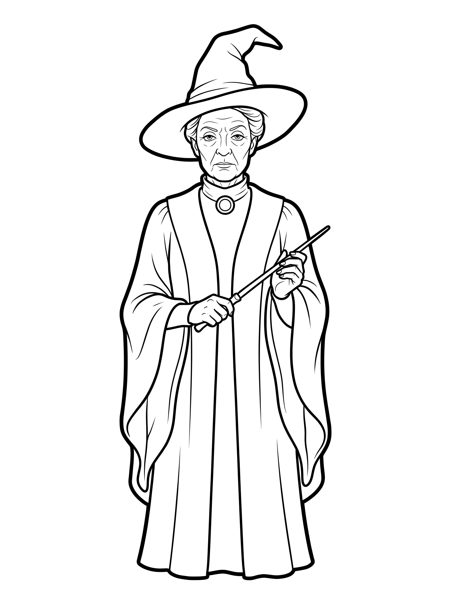 Professor McGonagall in Pointed Hat