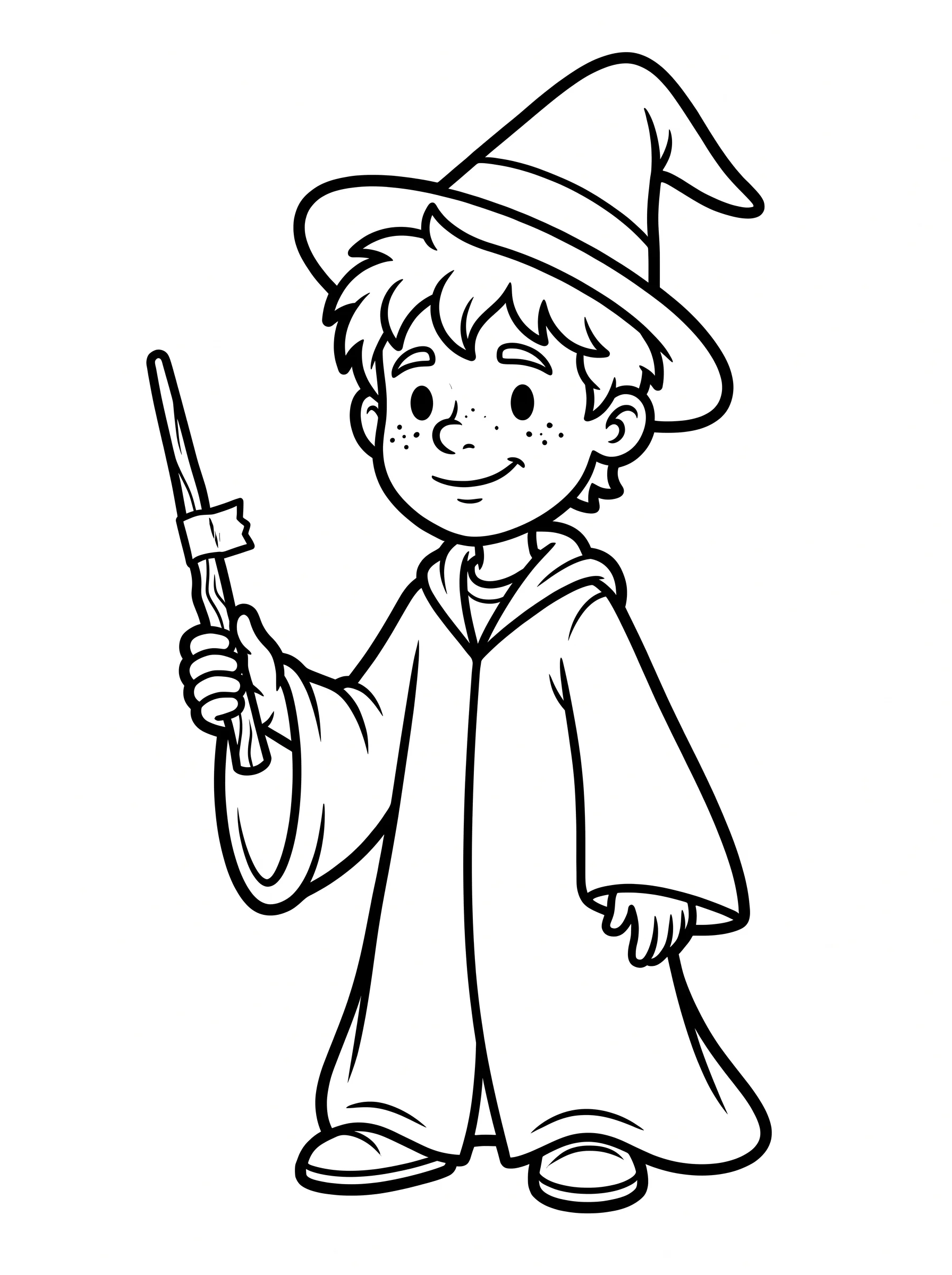Ron with His Taped Wand