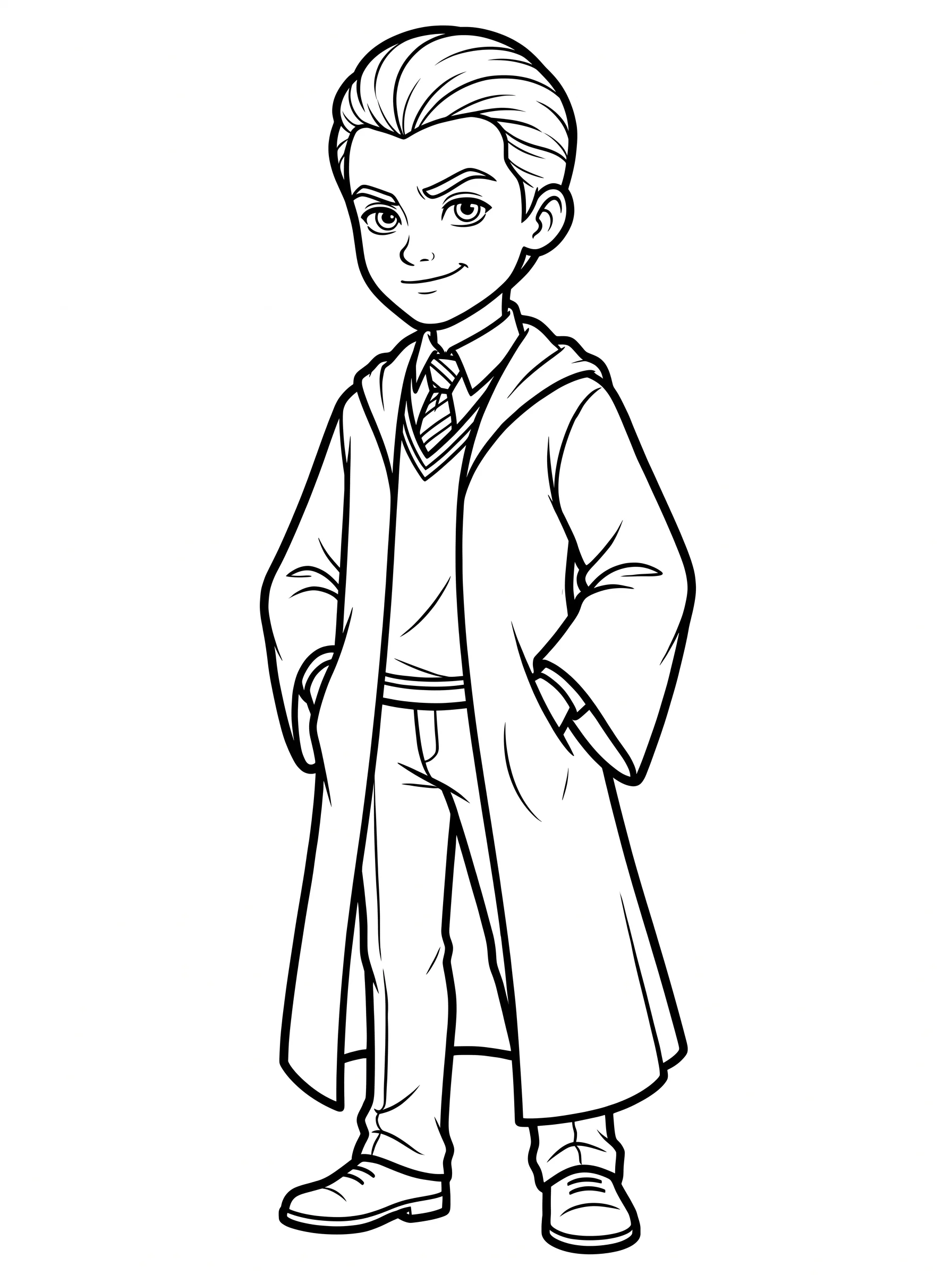 Slytherin Student Draco Malfoy
