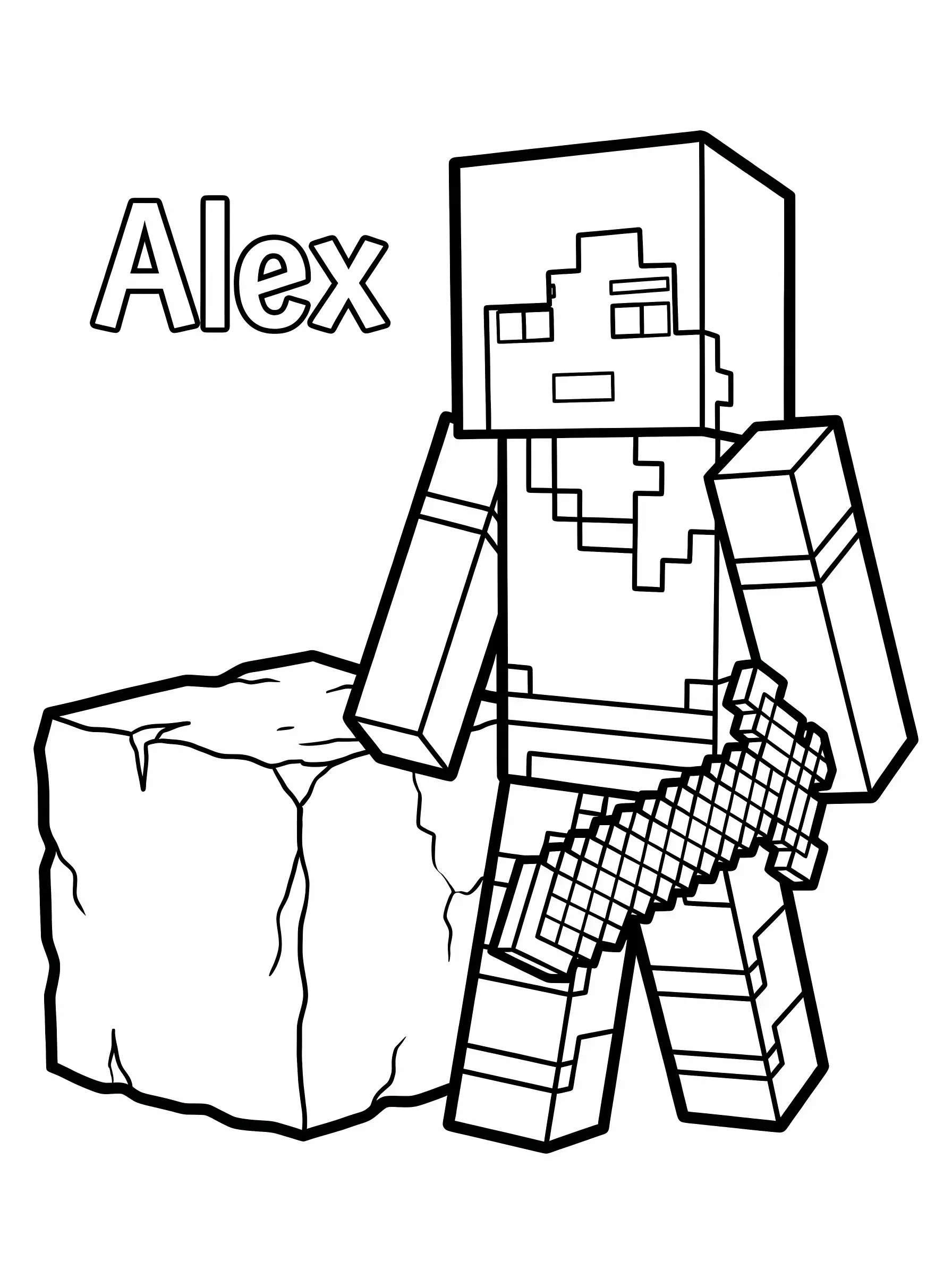 Alex and the Stone Block