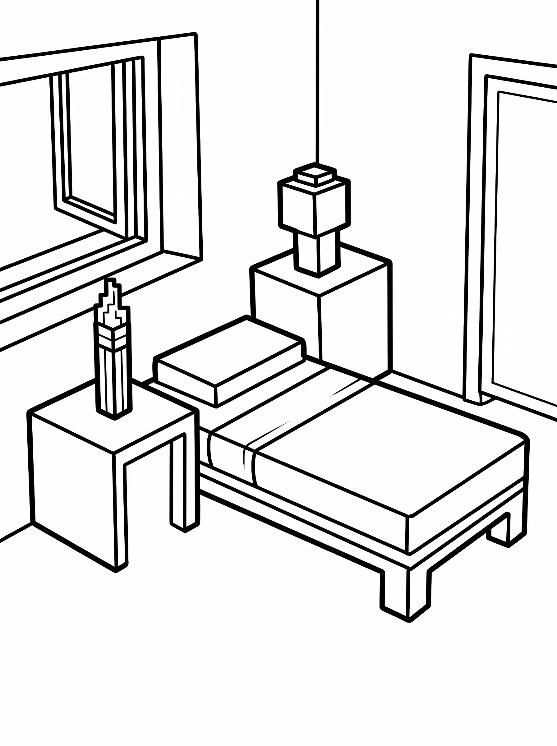 Cozy Blocky Bedroom