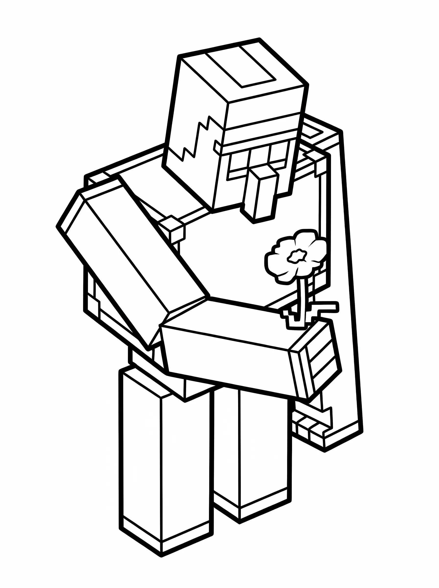 Iron Golem and the Little Poppy