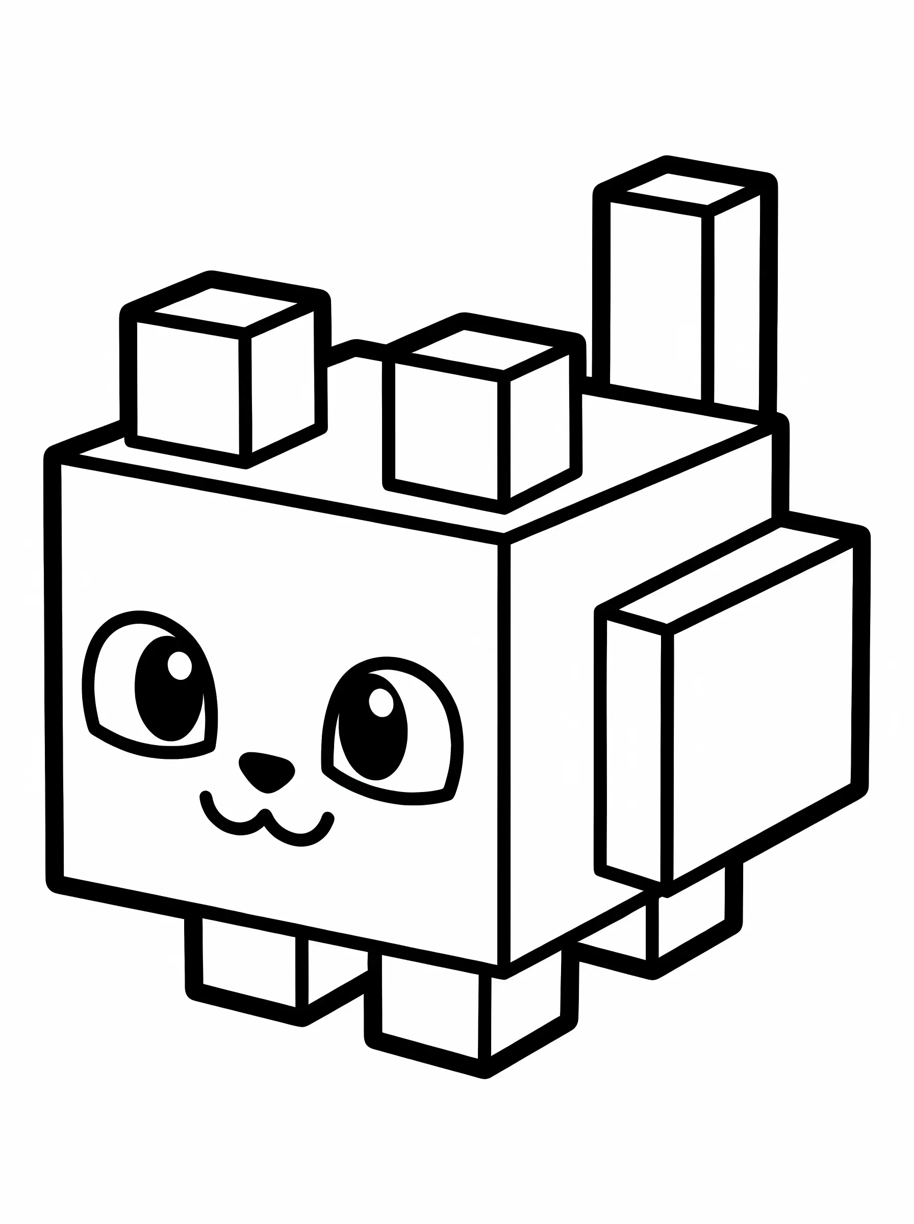 Cube Cat from Pet Simulator