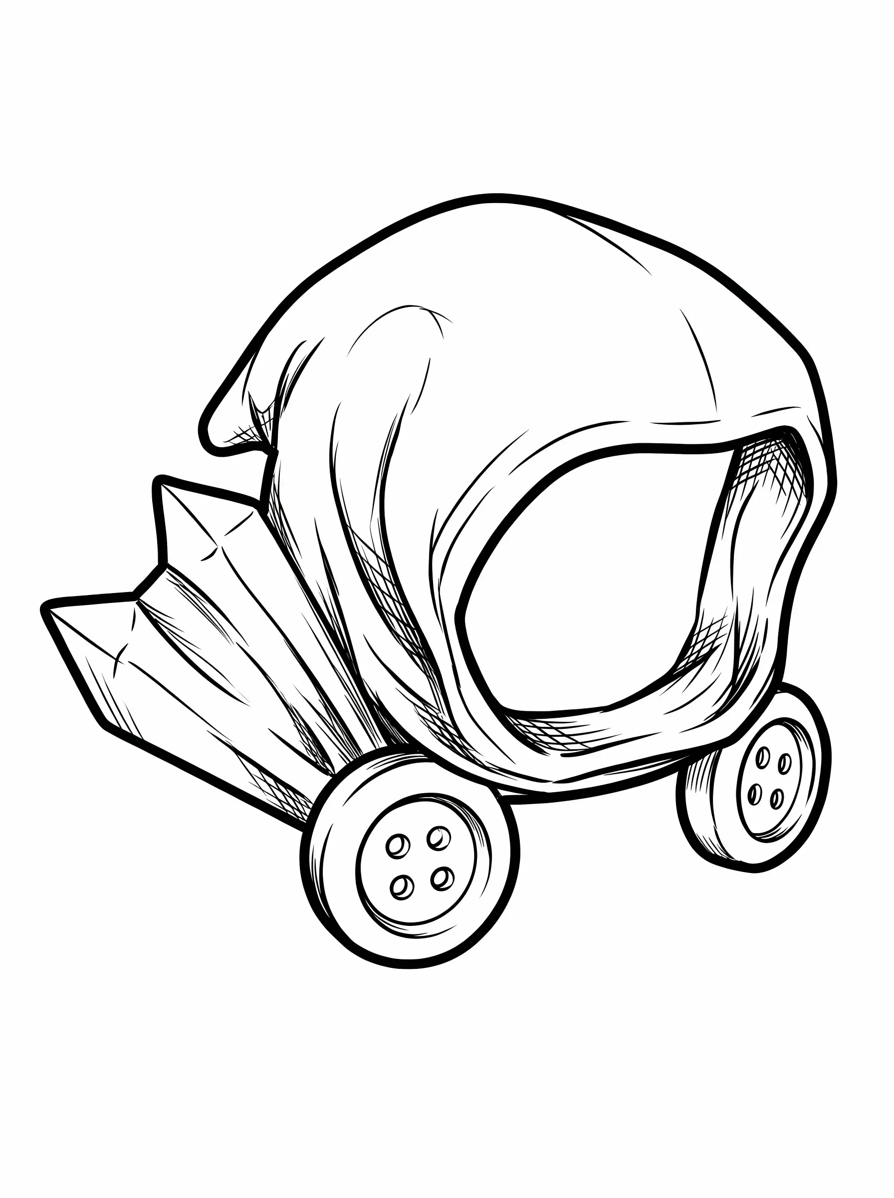 Dominus Hood with Big Side Buttons