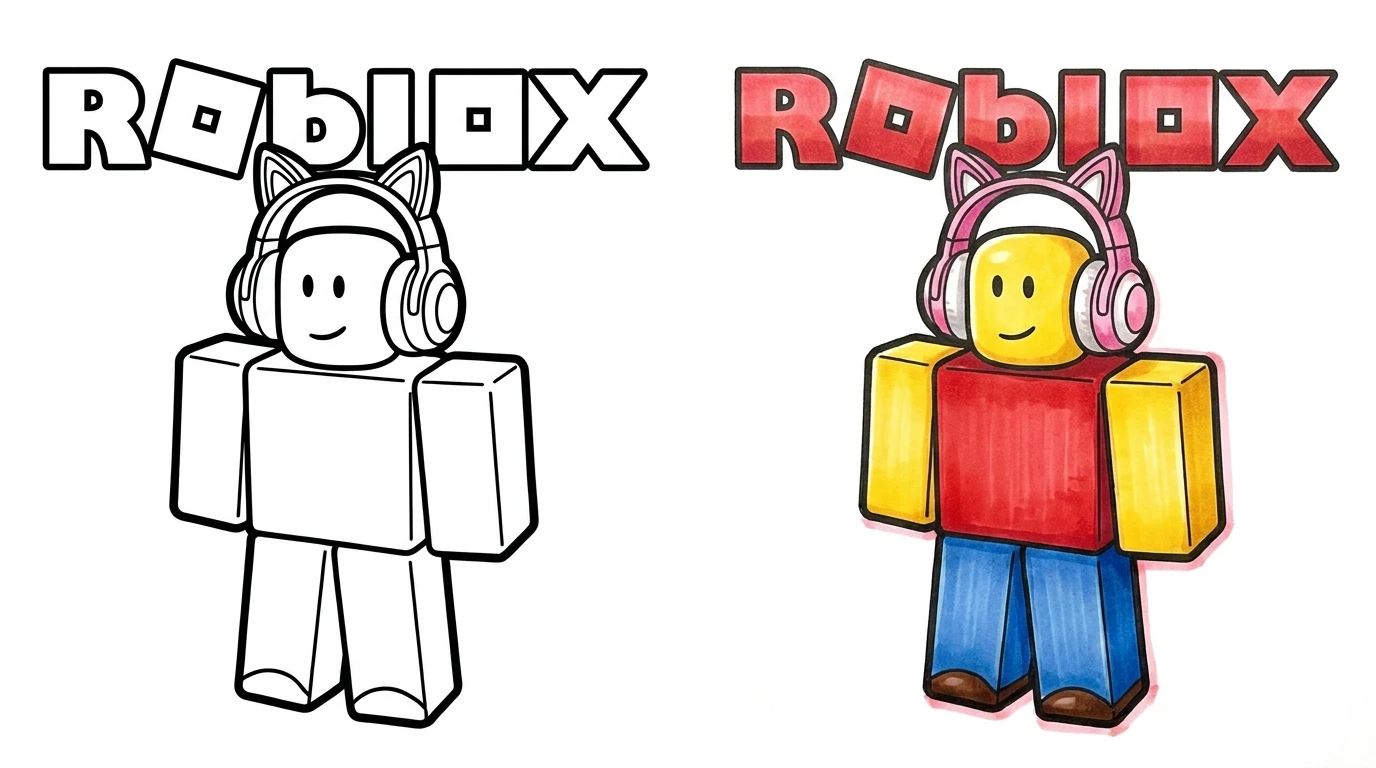 Roblox Coloring Pages | 48 Free Printable PDFs