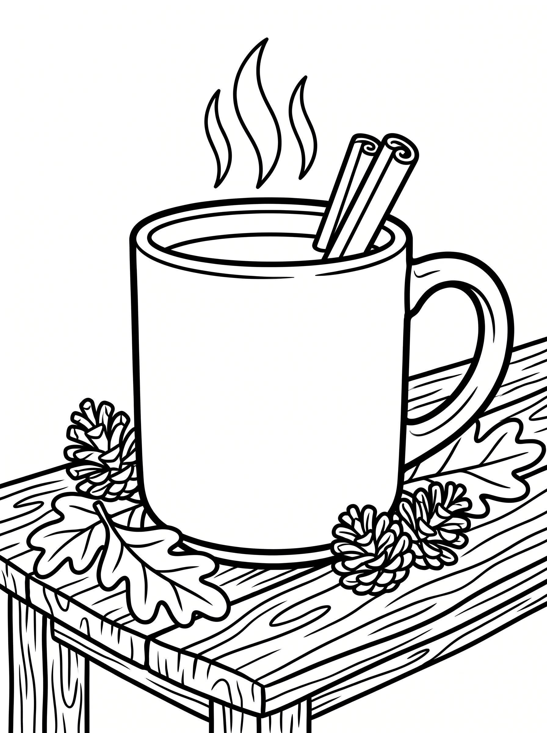 Steaming Mug of Apple Cider