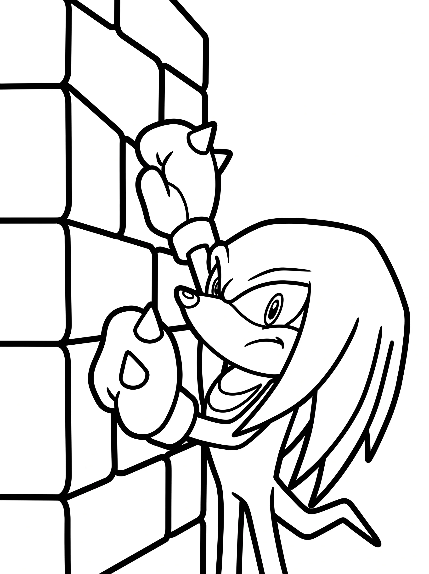 Climbing Up the Brick Wall Pattern