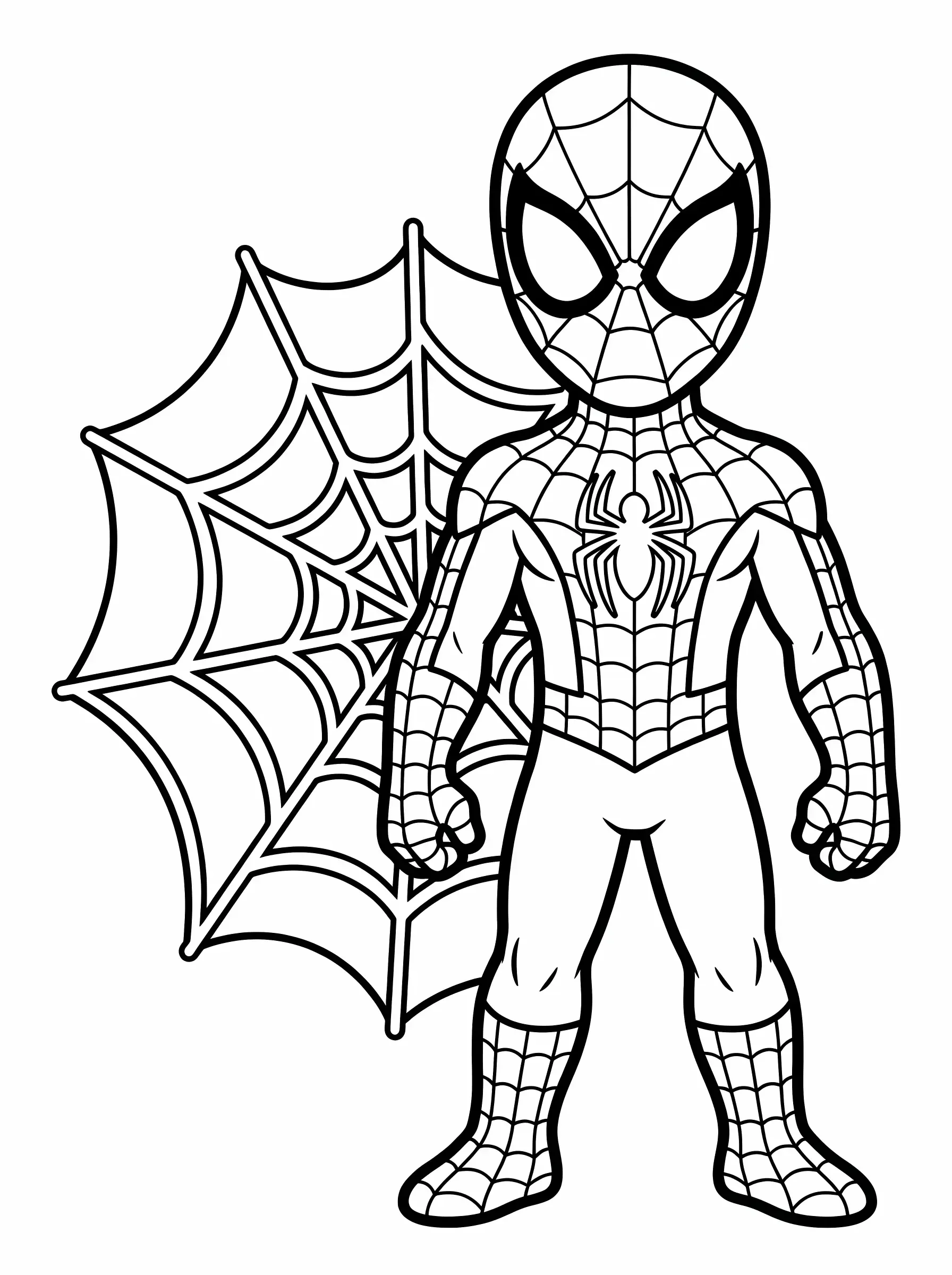 Standing Next to a Giant Empty Web
