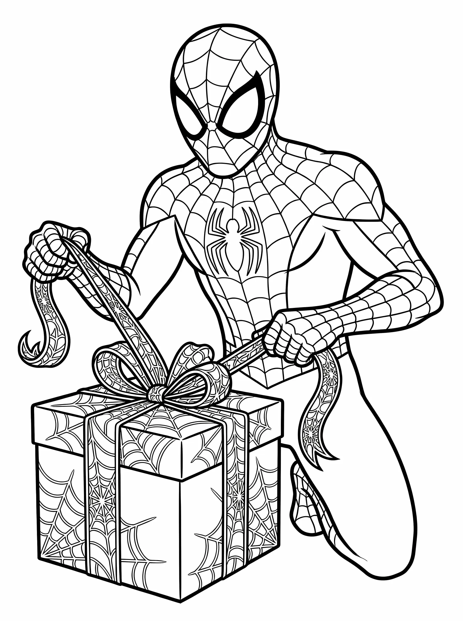 Wrapping a Present with Web Shooters