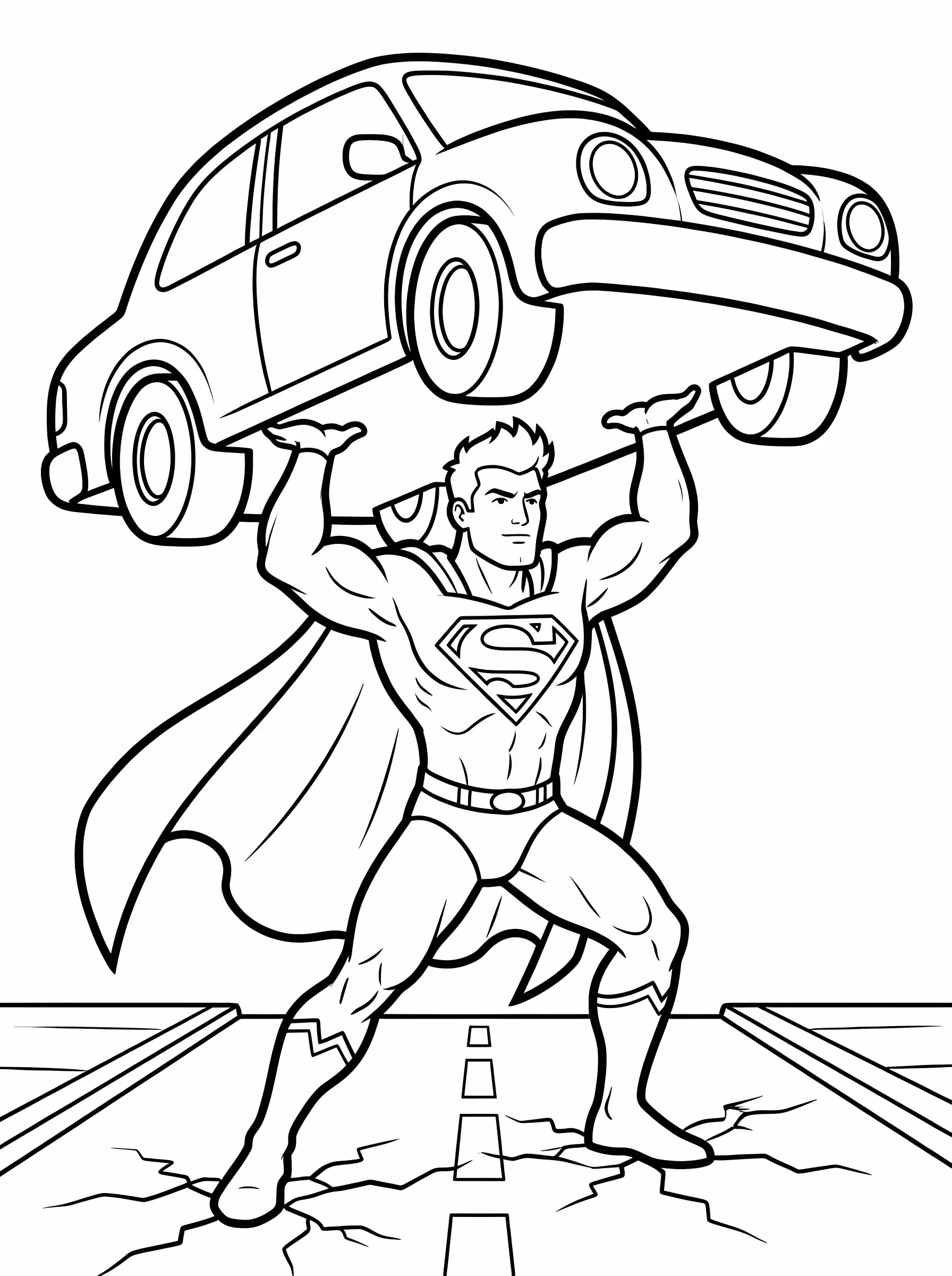 Lifting a Car on the Street