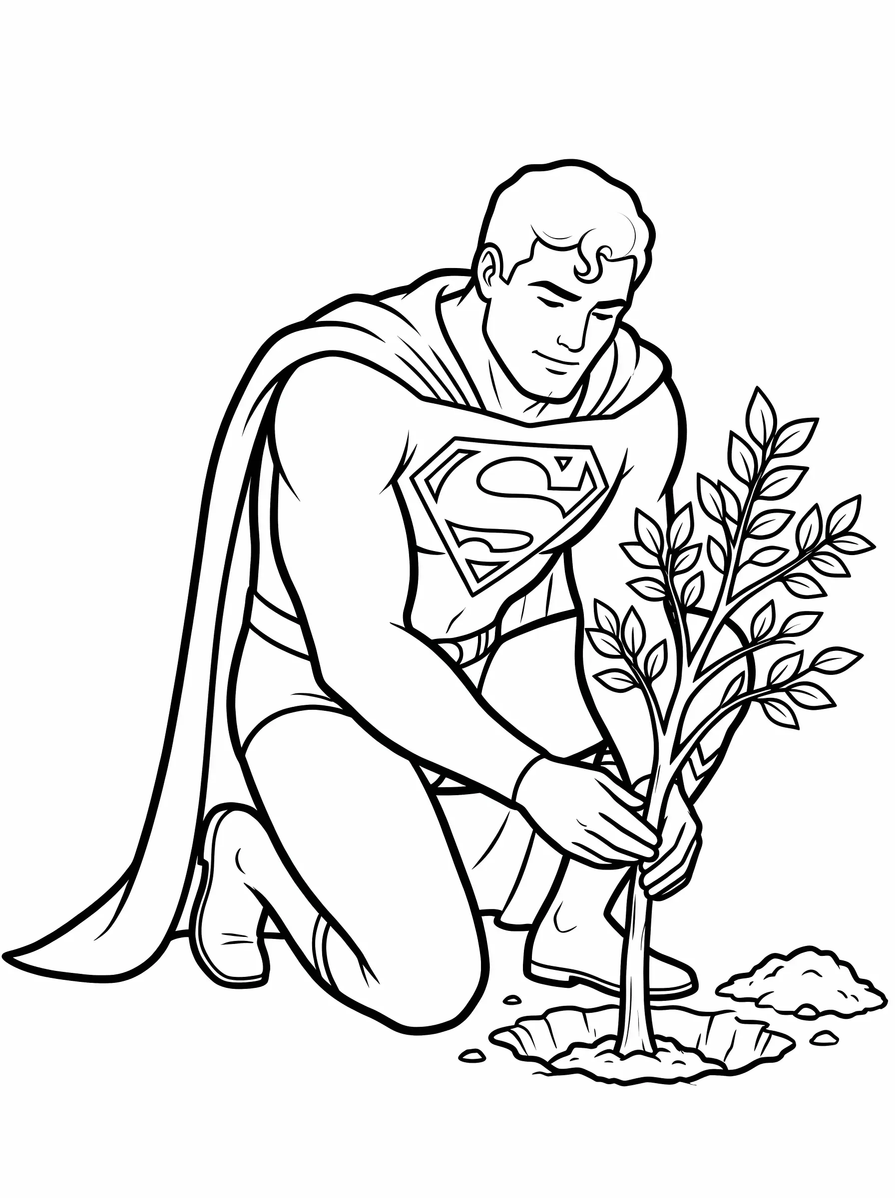 Planting a Small Green Tree
