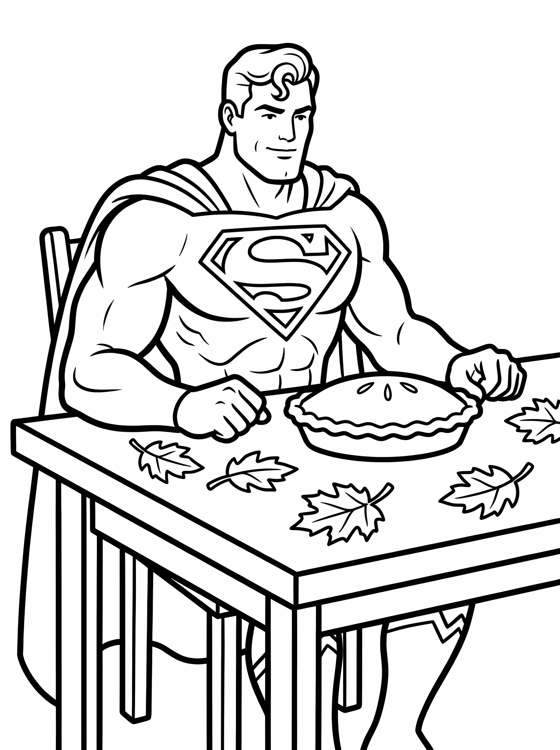 Thanksgiving Feast with the Man of Steel